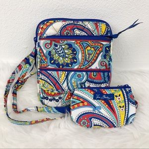 VERA BRADLEY Iconic Mini Hipster Crossbody Bag